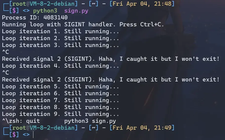 Linux/Unix Signals Explained: Ctrl+C, Ctrl+Z, kill, pkill, nohup, &, and tmux Process Management Guide Linux/Unix Signals Explained: Ctrl+C, Ctrl+Z, kill, pkill, nohup, &, and tmux Process Management Guide