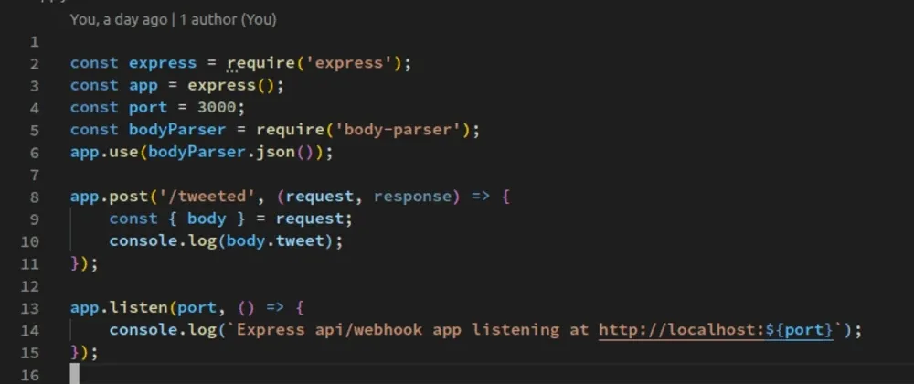 Webhook Example with Node.js and Express: Build and Test Real-Time Webhook Receiver (Using Tunnelmole) Webhook Example with Node.js and Express: Build and Test Real-Time Webhook Receiver (Using Tunnelmole)